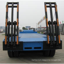 sinotruk 60 ton 14m lowbed truck trailer